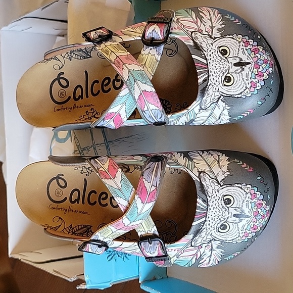 Calceo Shoes - Calceo Owl clogs WCAL133 Women's sz 36 /US 5.5 NIB